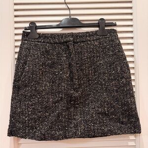 Tibi Speckled Tweed Mini Skirt Size 6